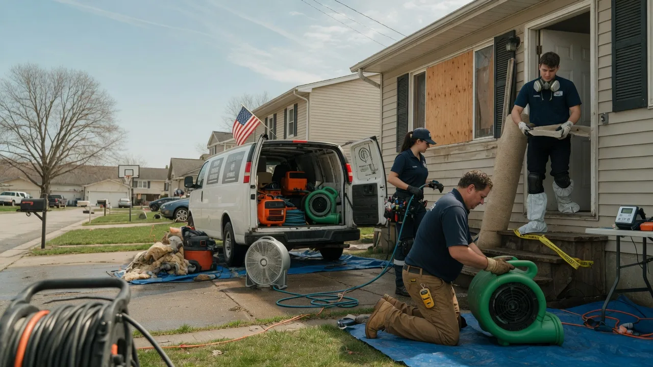 Water Damage Restoration in Maidens, VA near me
